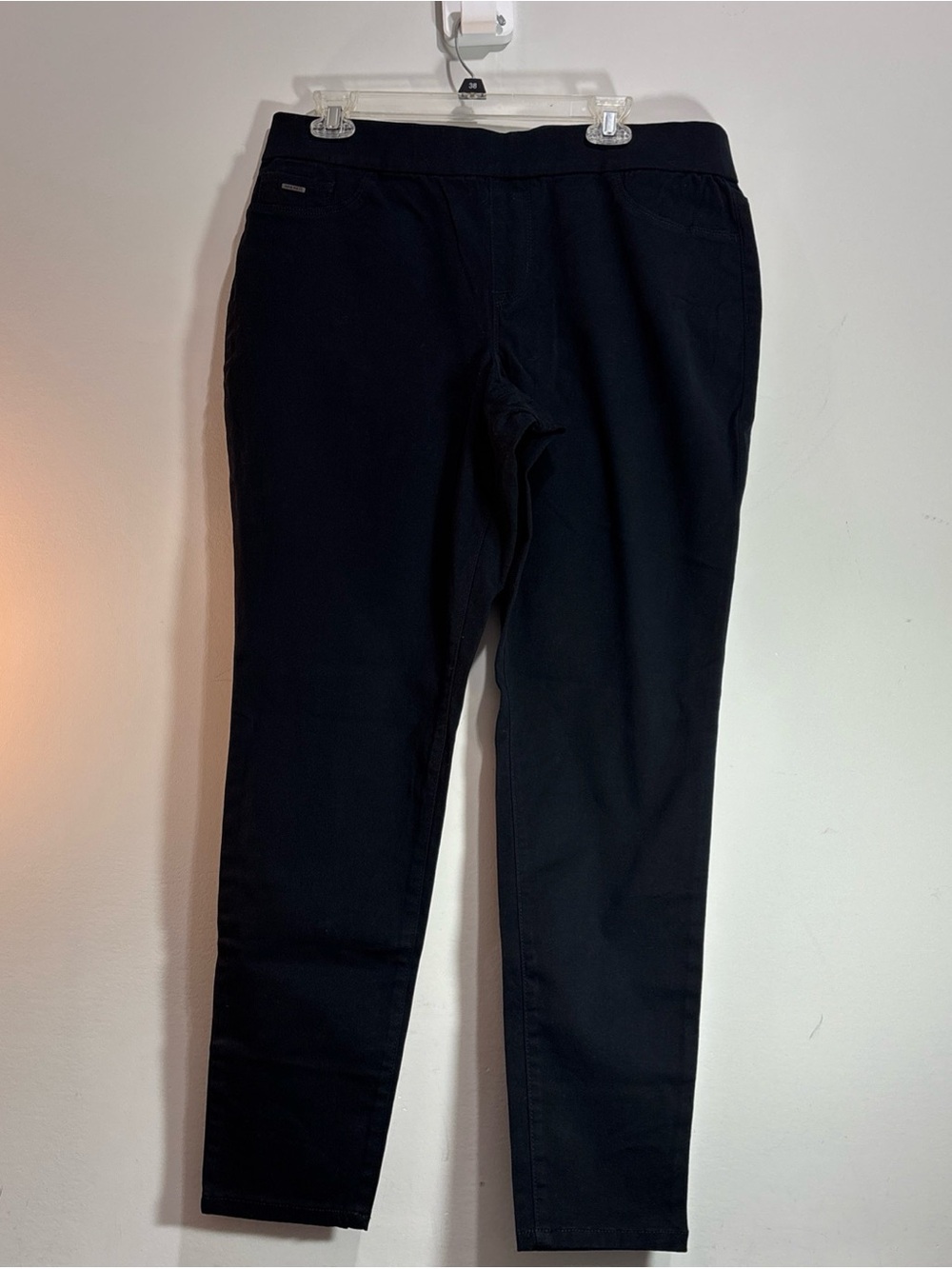 Nine West Women’s Pull on Black Stretch Slim Pants NWT!!! J-71